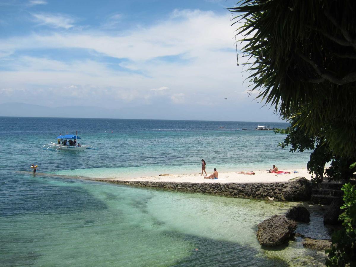 Solar Lodge Moalboal Bagian luar foto